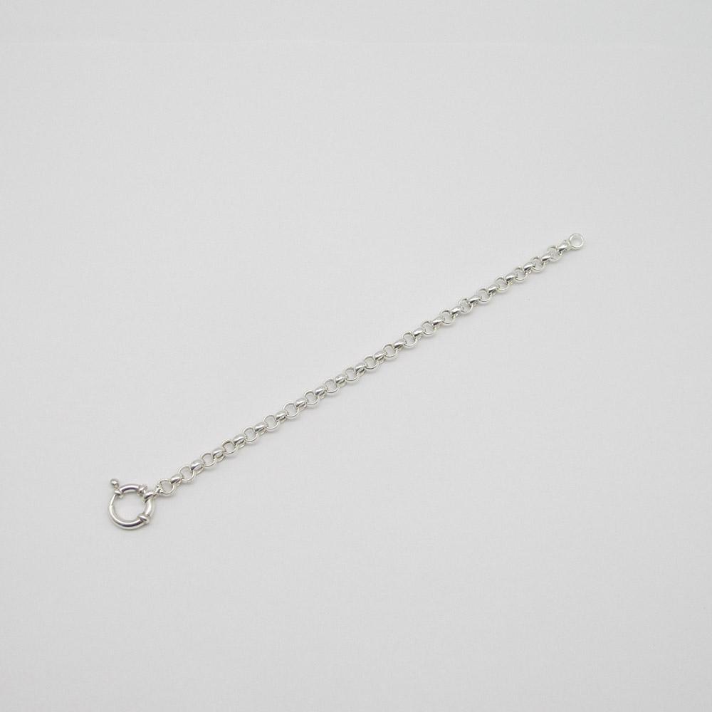 PULSERA ROLO 417x19CM /PLATA