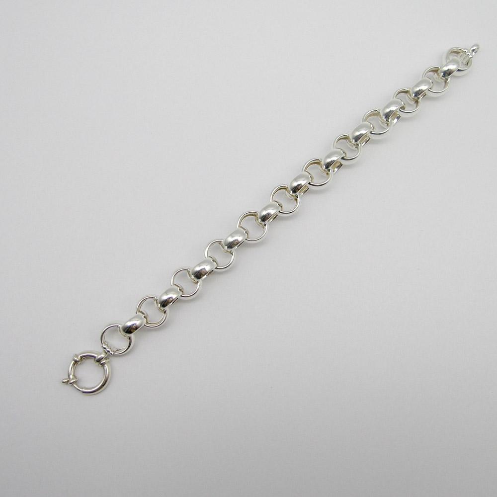 PULSERA ROLO 405x21CM /PLATA