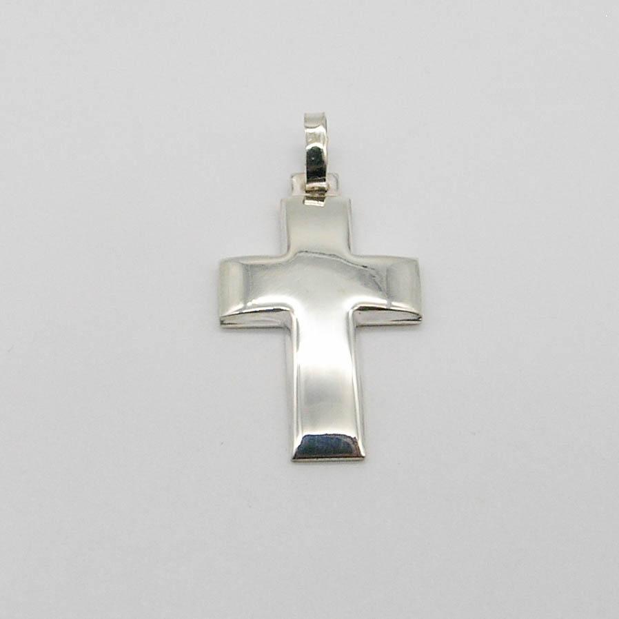 DIJE CRUZ BOMBE 18x25MM /PLATA