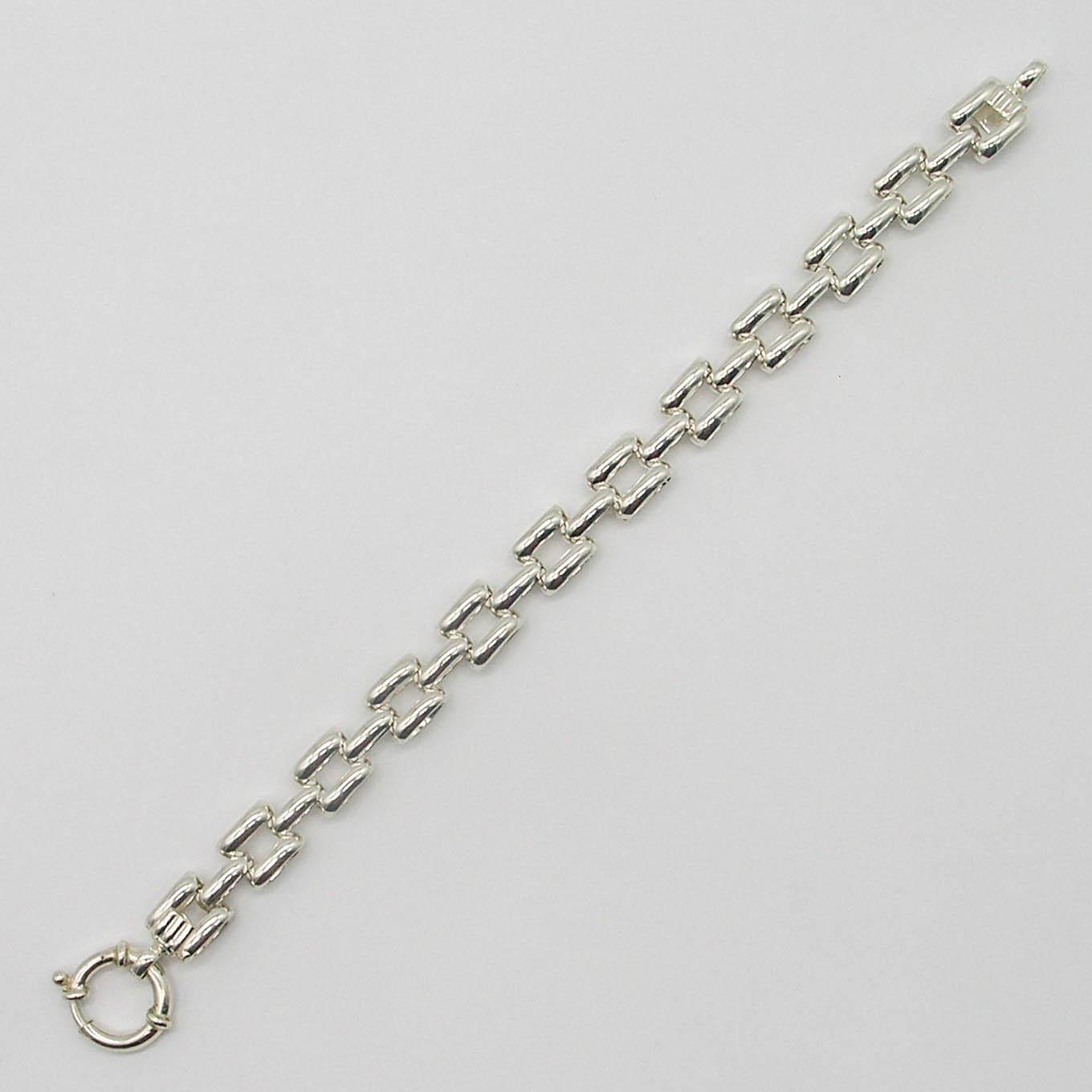 PULSERA PANTHER  MARINERO 435x21CM /PLATA