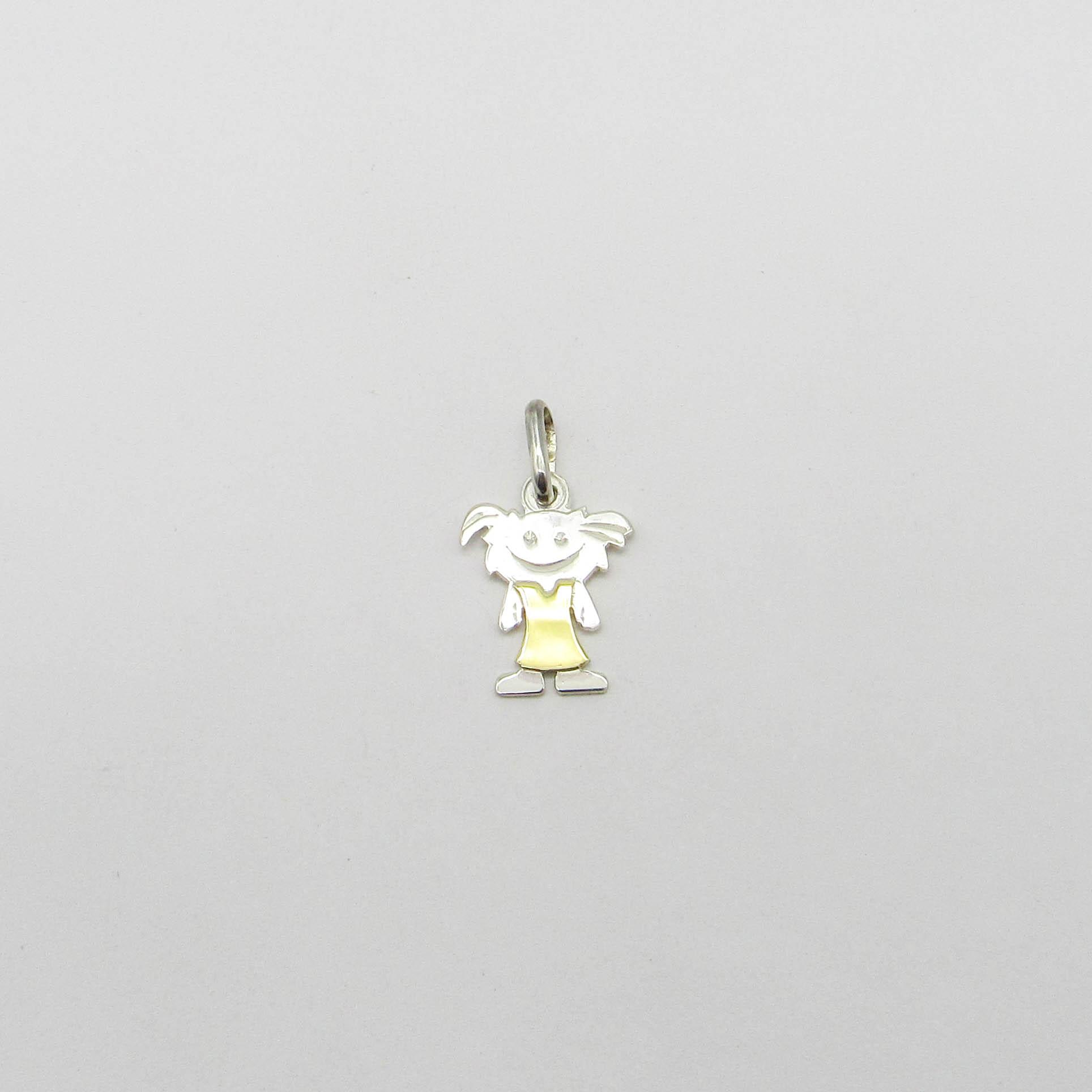 DIJE NENA /PLATA Y ORO