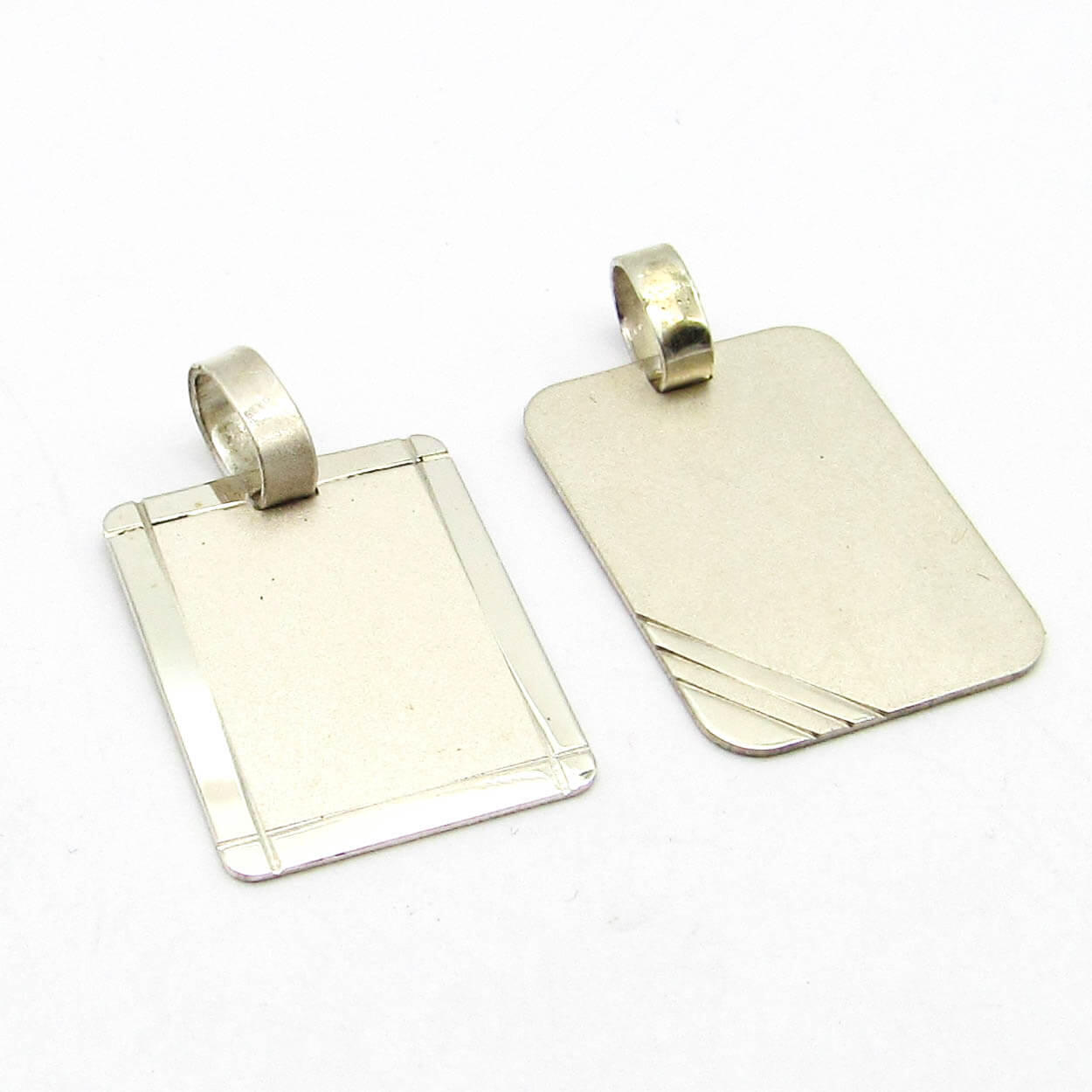 MEDALLA 15x20MM /PLATA