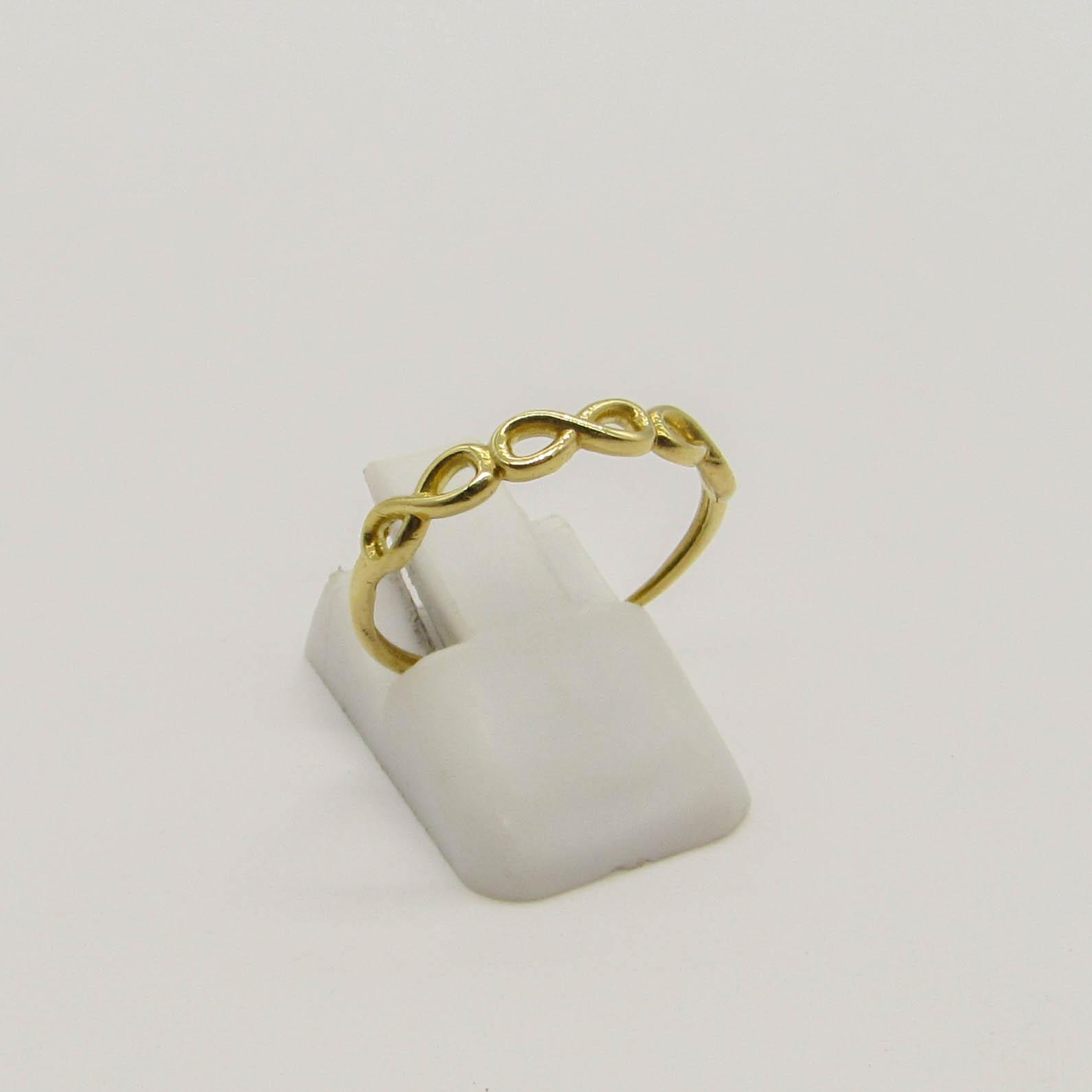 ANILLO INFINITOS CALADOS /O.AMARILLO