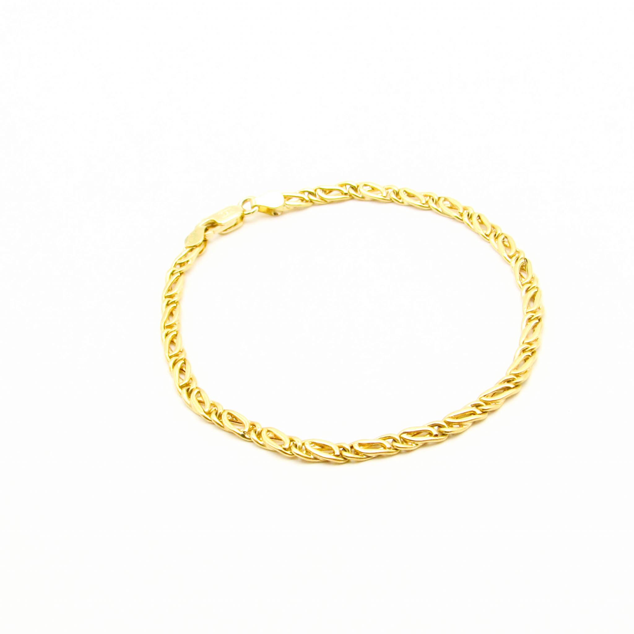 PULSERA JULIANA x19CM /O.AMARILLO
