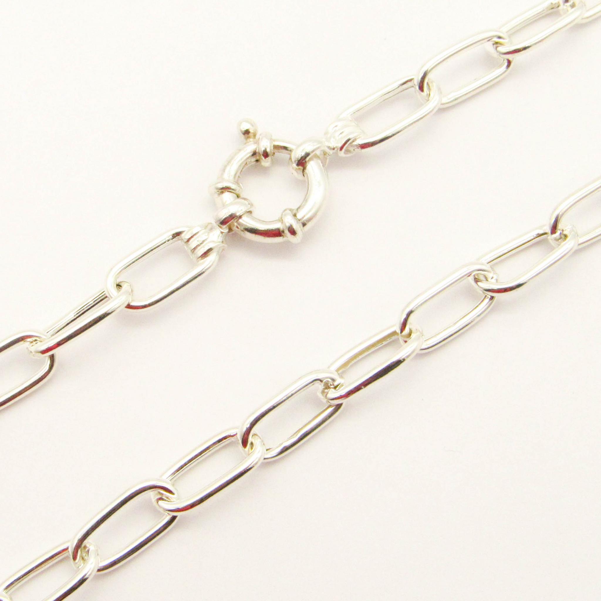 GARGANTILLA OVALOS MARINERO 931x45CM /PLATA 