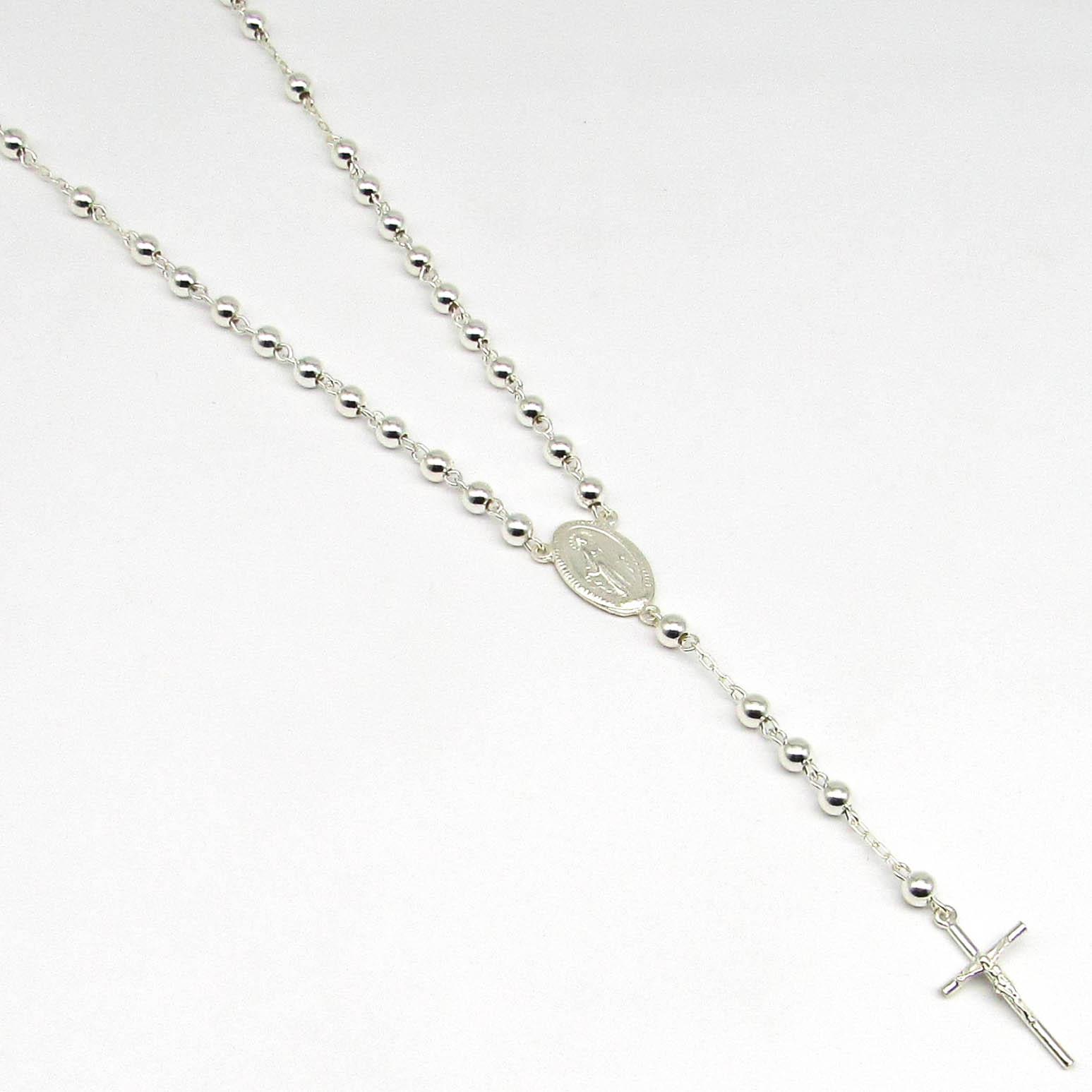 ROSARIO 5MMx55CM /PLATA