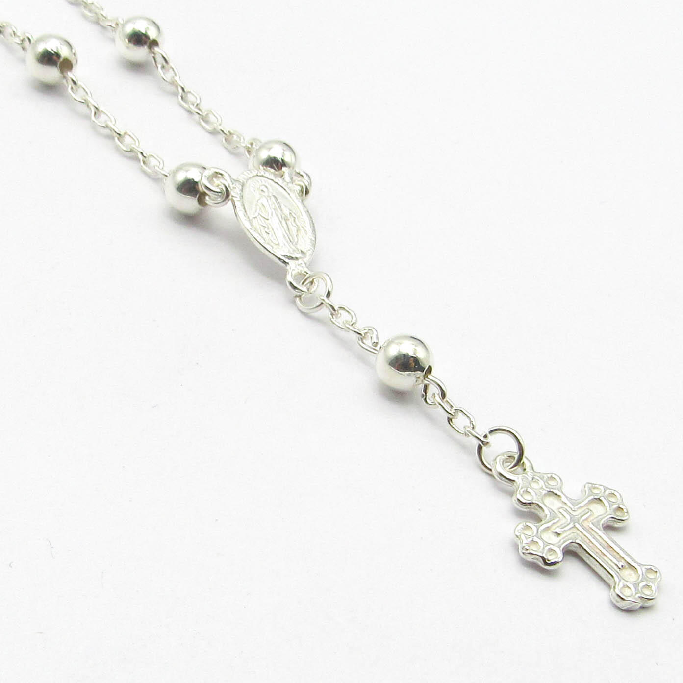 COLLAR DENARIO 152 N°5x50CM /PLATA