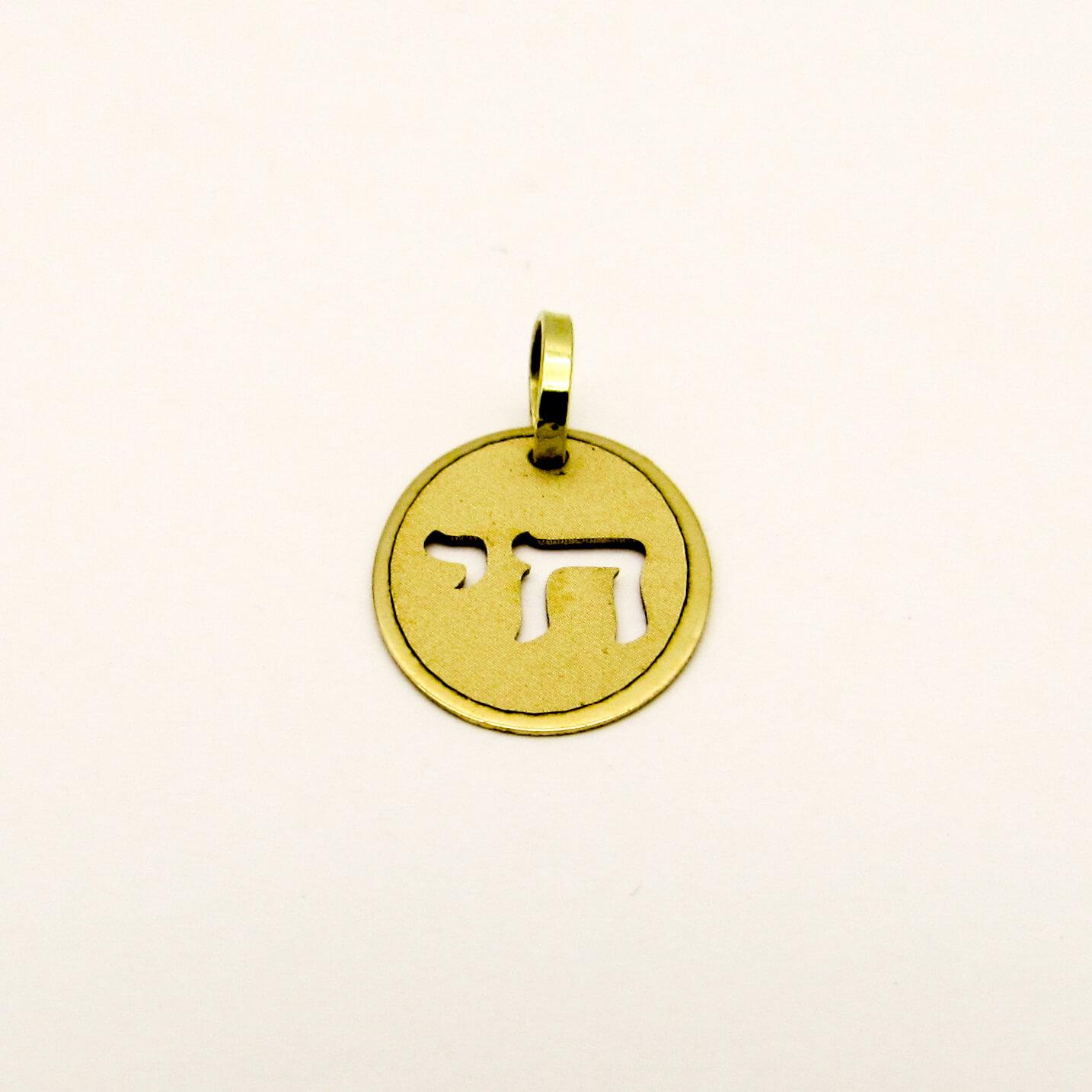 MEDALLA JAI CALADO 10x14MM 598 /O.AMARILLO