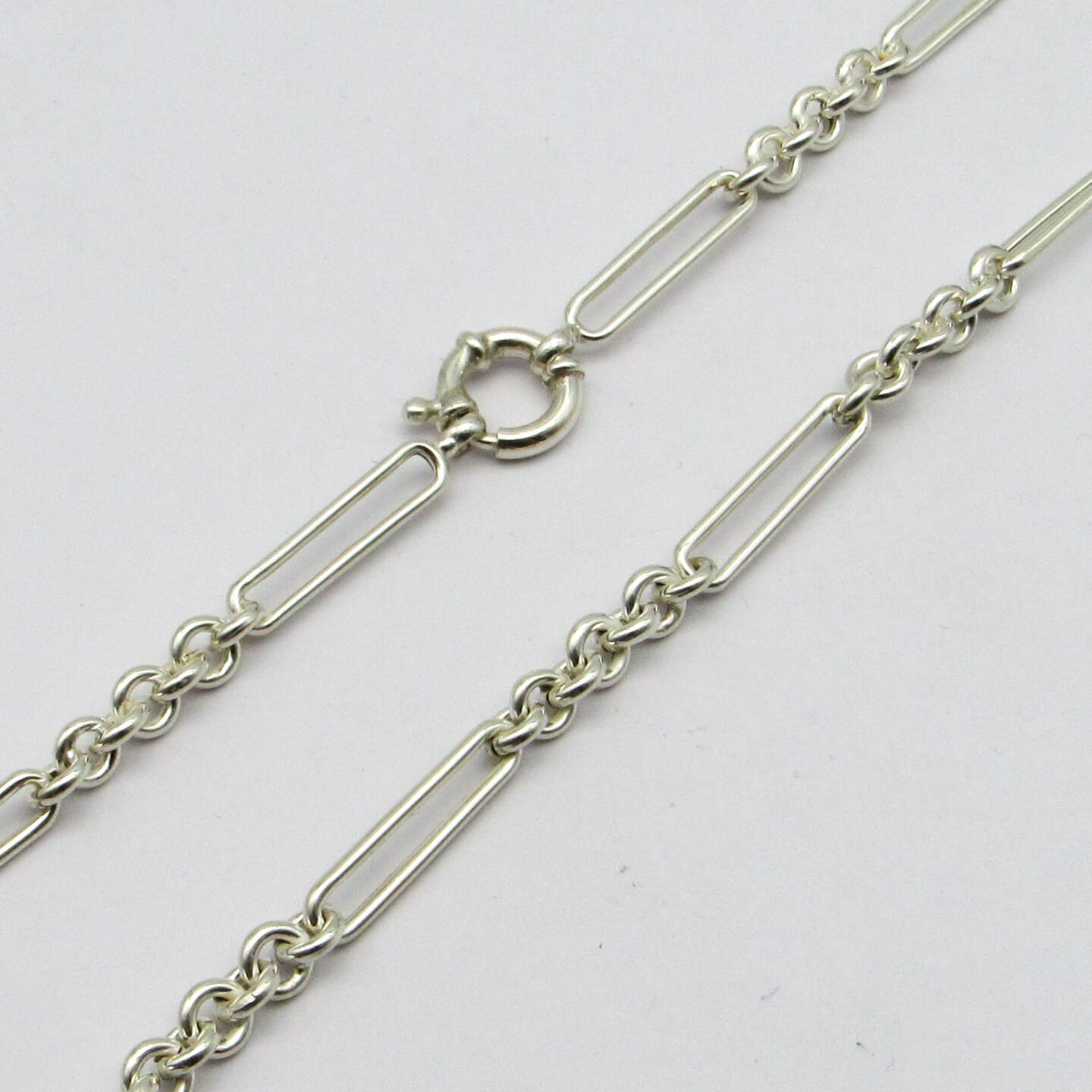 COLLAR COMBINADO MARINERO 6024 45CM /PLATA