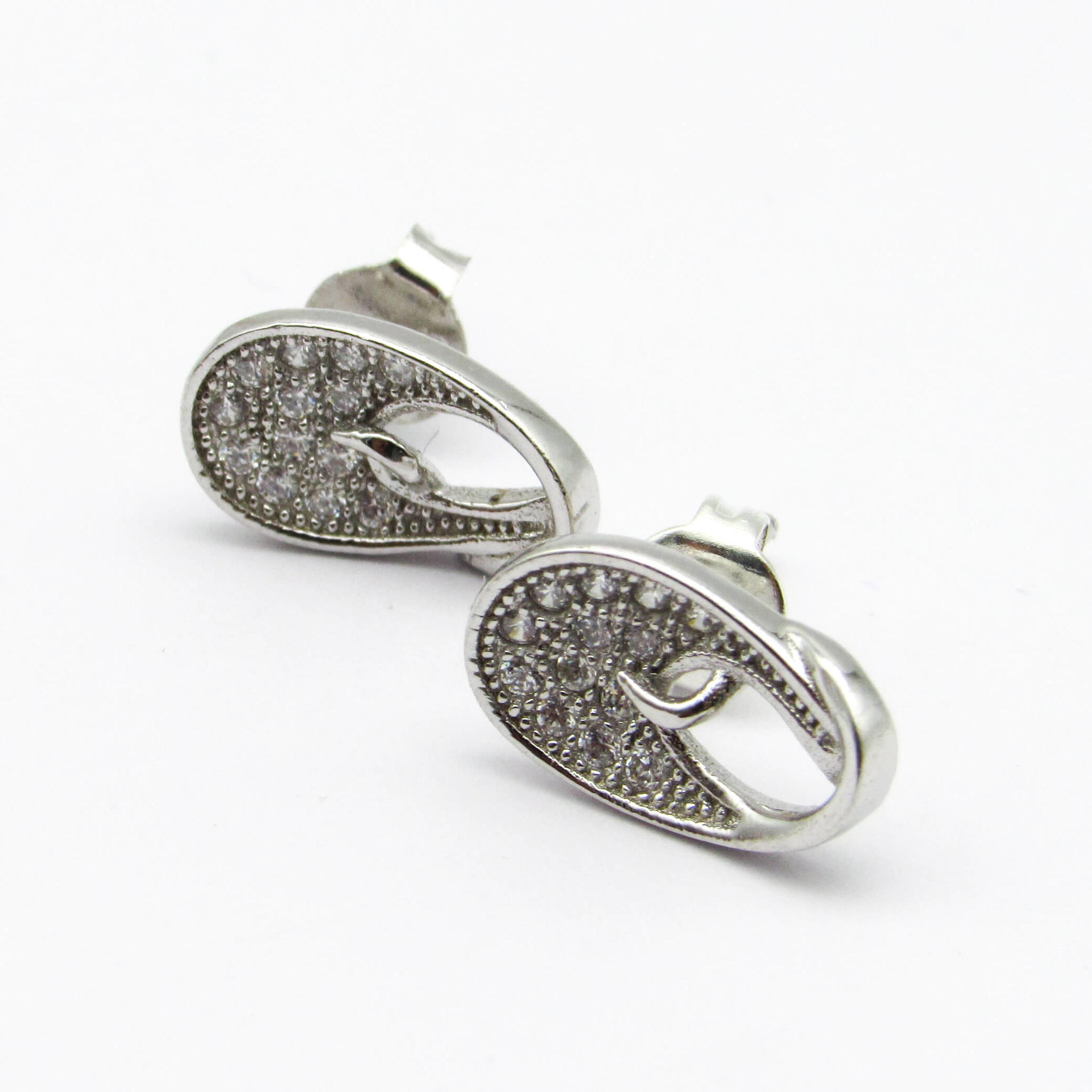 AROS BABERO CUBICS /PLATA
