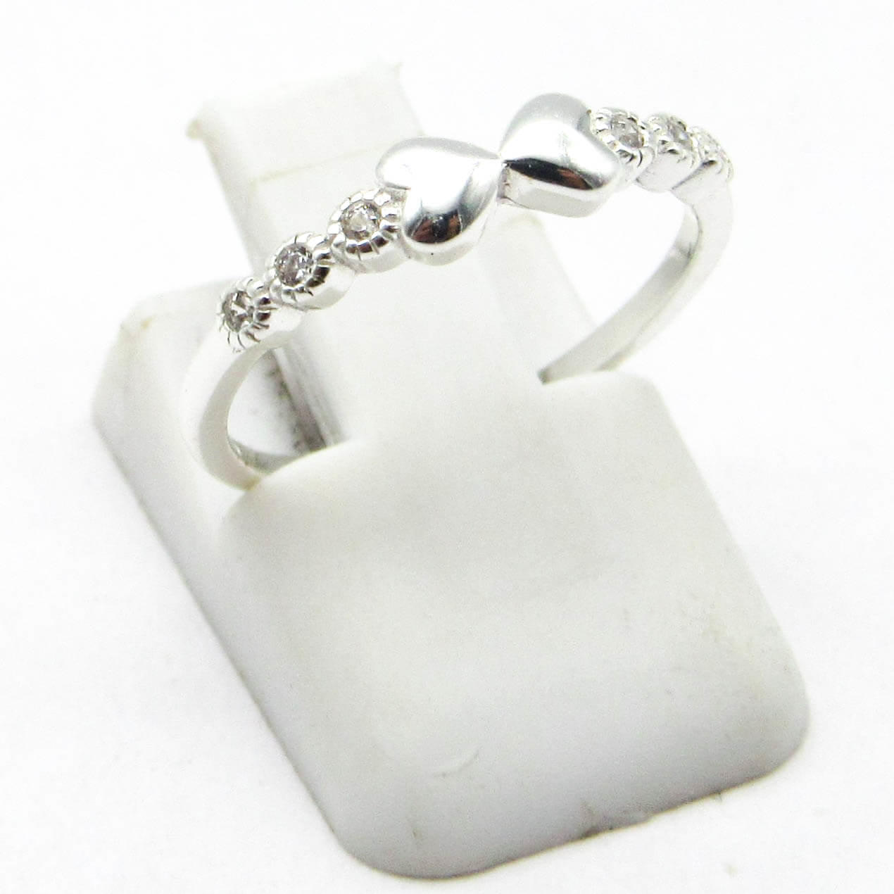 ANILLO CORAZON / PLATA