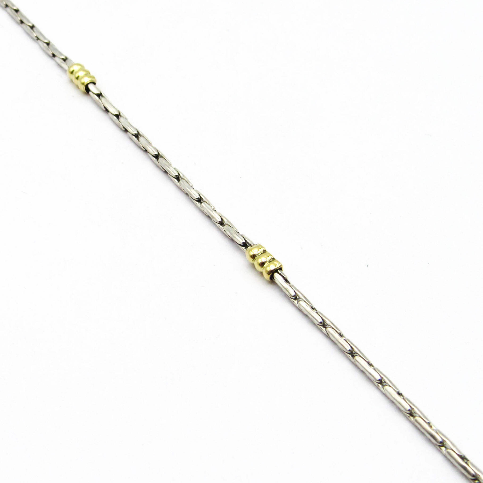 PULSERA PINCET FORCET CUADRADA,1 21CM /PLATA Y ORO