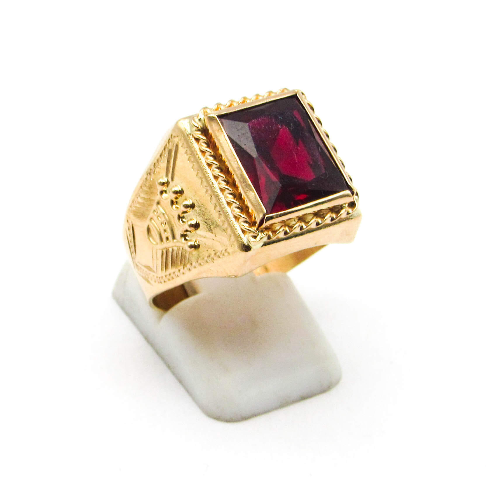 SELLO CORONAS CUBIC 9x11MM /O.ROJO