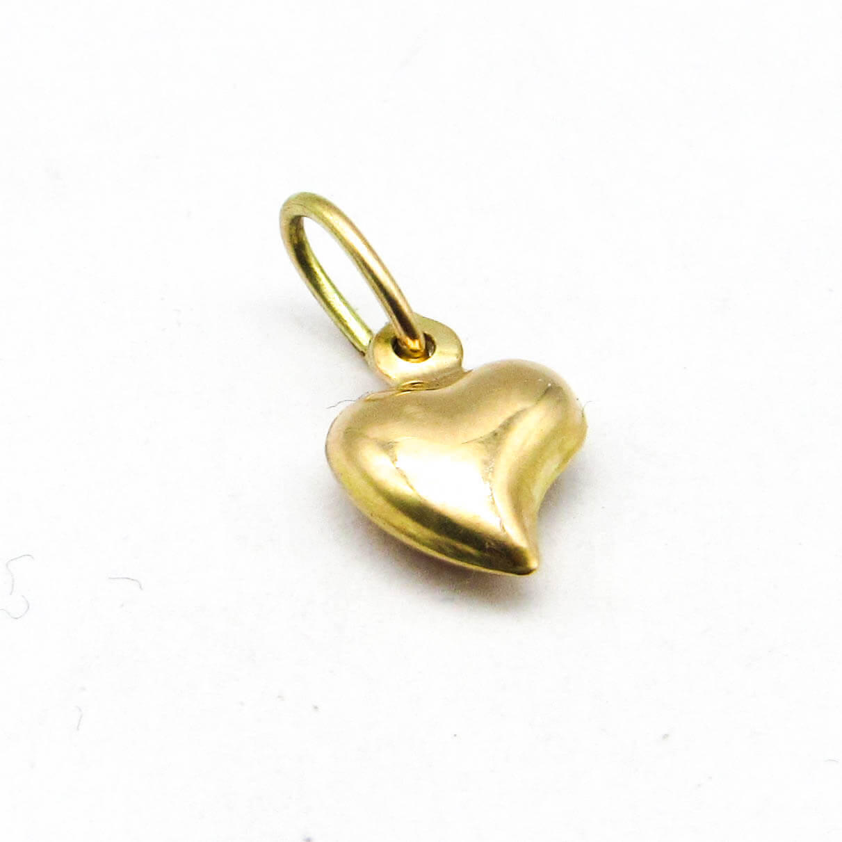 DIJE CORAZON INFLADO 8MM /O.ROJO