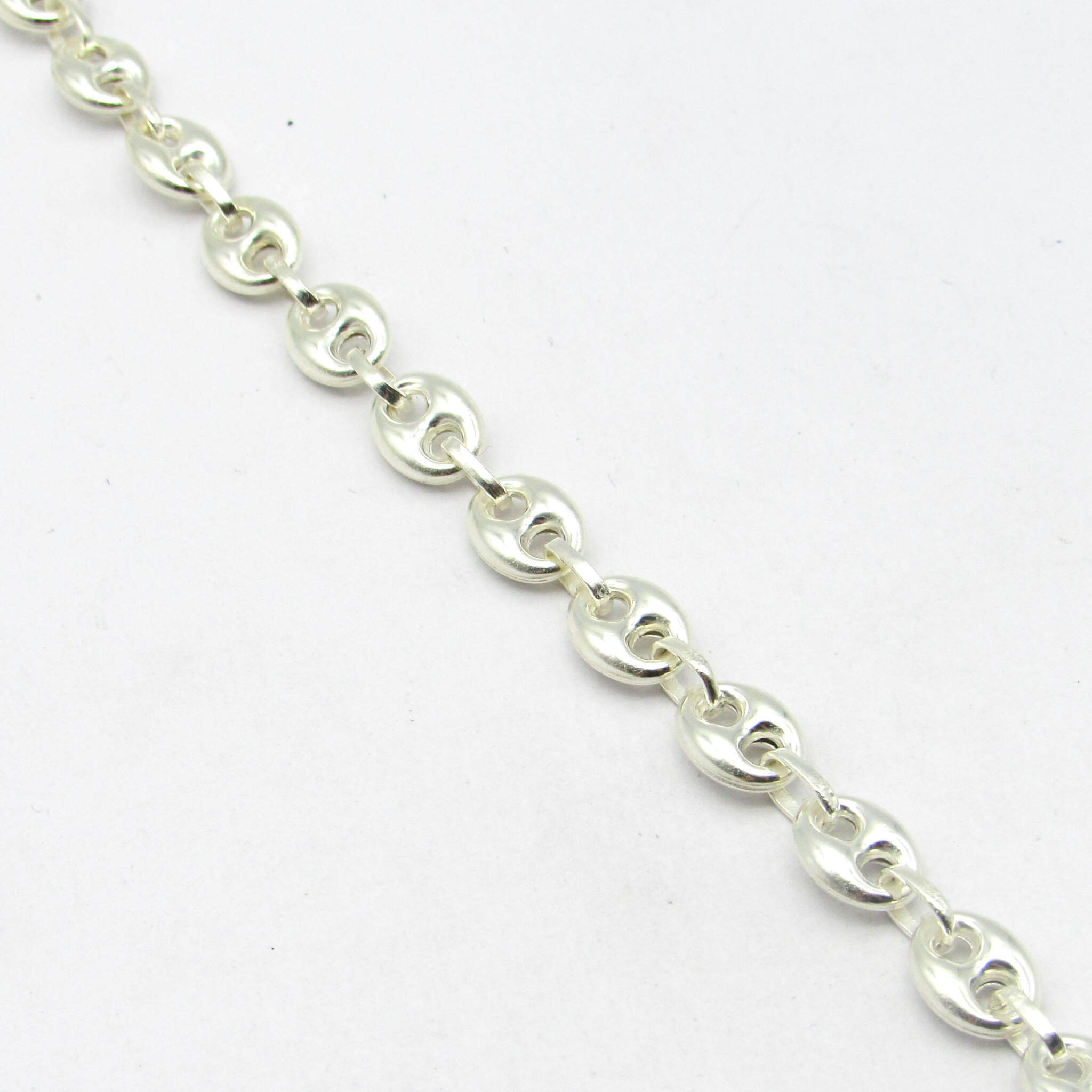 PULSERA TIPO GUCCI N°2 18CM /PLATA
