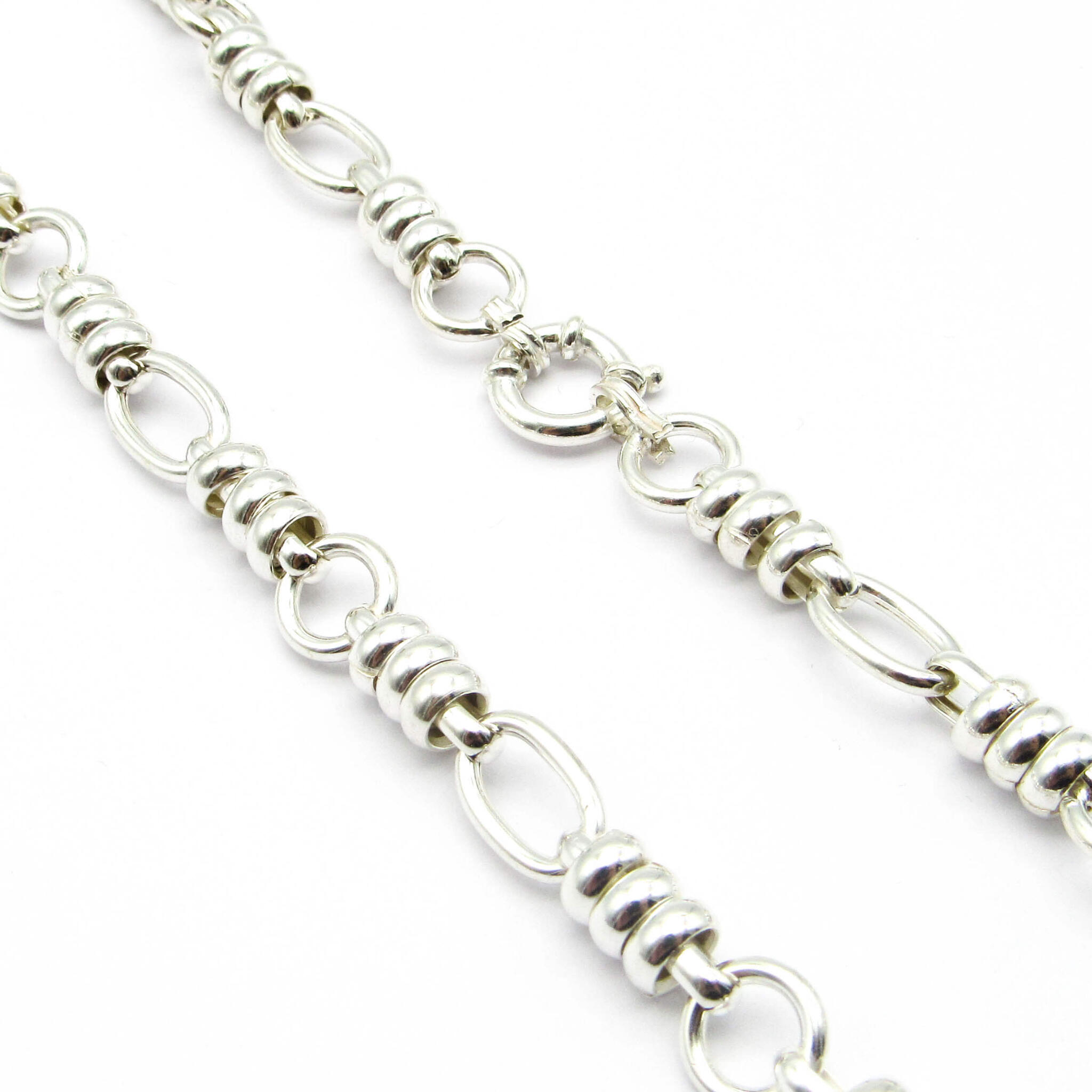 COLLAR 4053 MARINERO 45CM /PLATA