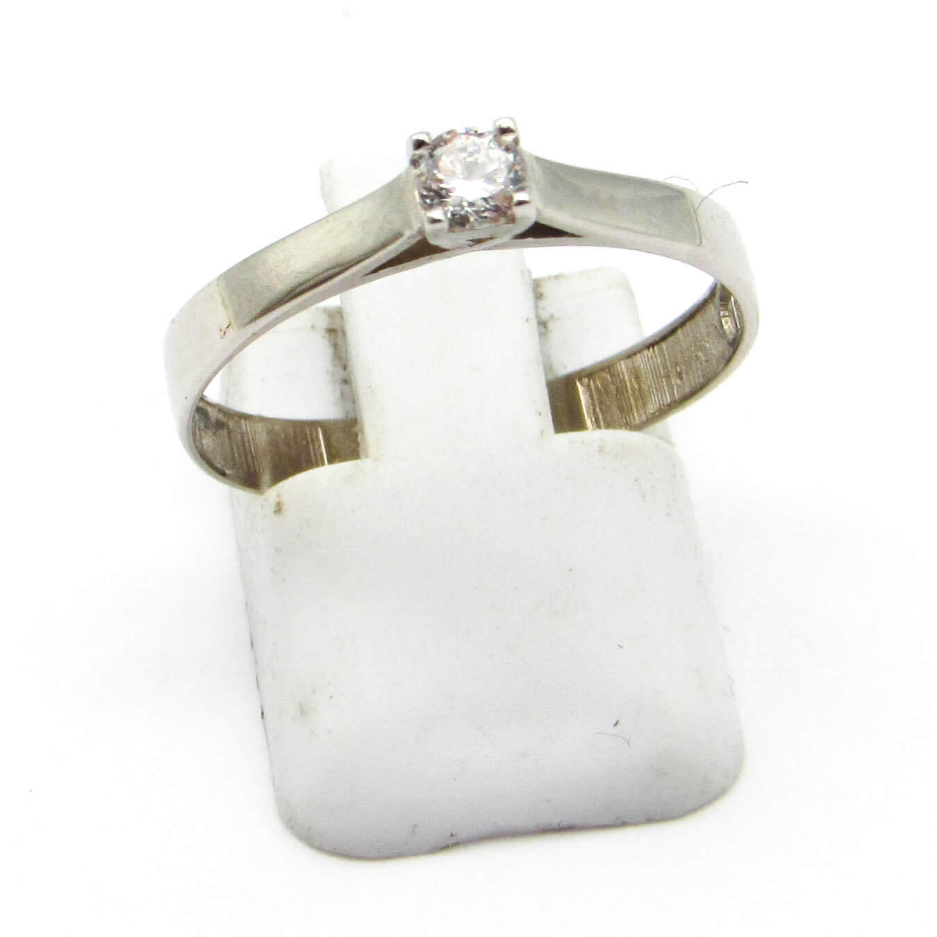 ANILLO CINTILLO SOLITARIO 3695 /O.BLANCO