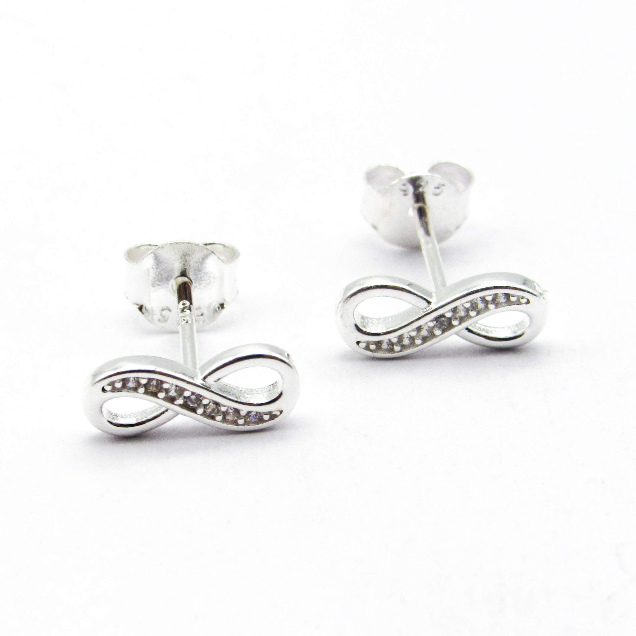 AROS PASANTE INFINITO CUBICS /PLATA