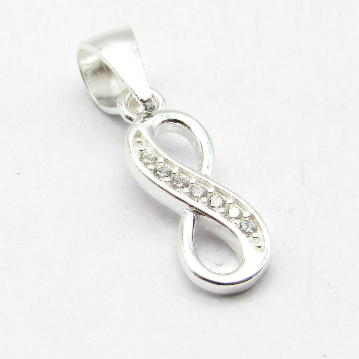 DIJE INFINITO CUBIC / PLATA