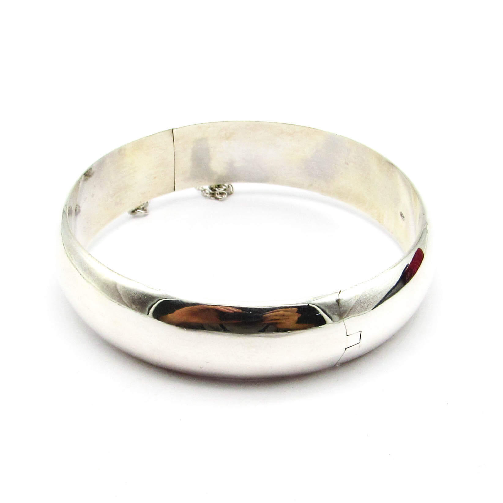 PULSERA ESCLAVA BISAGRA 16x65MM /PLATA