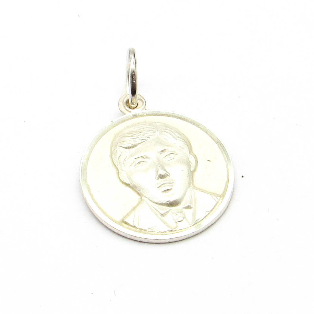 MEDALLA CEFERINO NAMUNCURA 15MM /PLATA