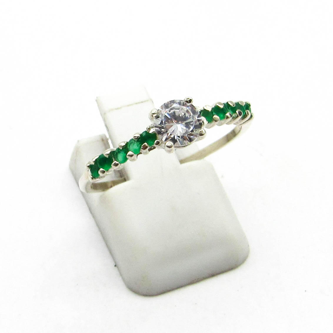 ANILLO 1/2 SINFIN CENTRO GRIFAS 4475 /PLATA