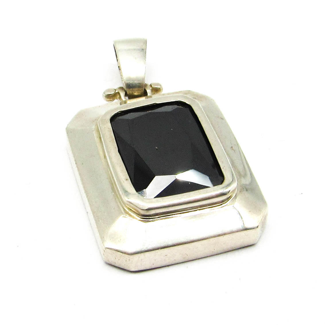 DIJE CUBIC 23x28MM /PLATA