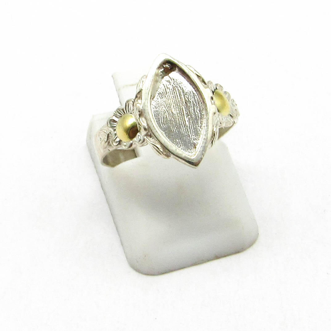 ANILLO SELLO MINI / PLATA Y ORO