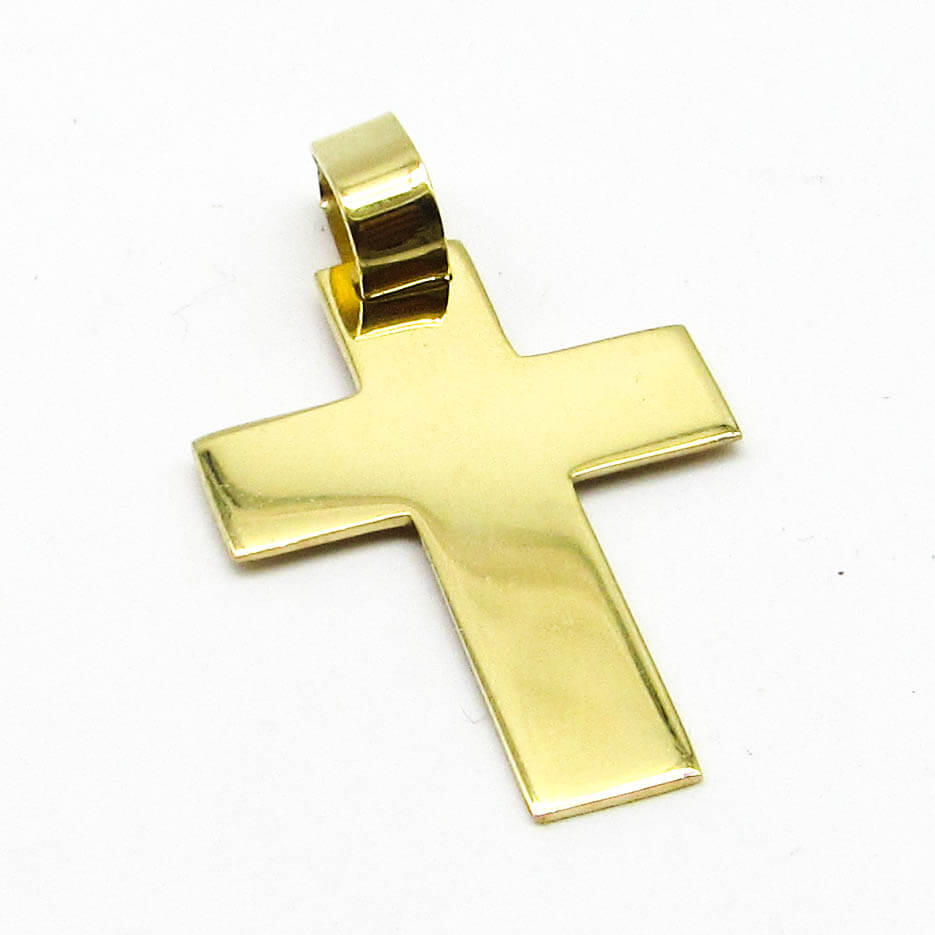 CRUZ PLANA 20x28MM /O.AMARILLO