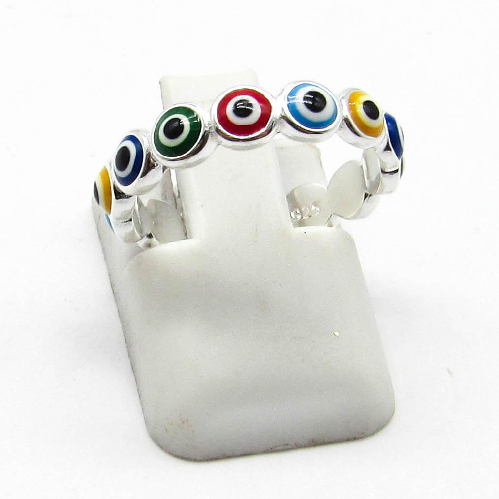 ANILLO OJITOS SIN FIN / PLATA