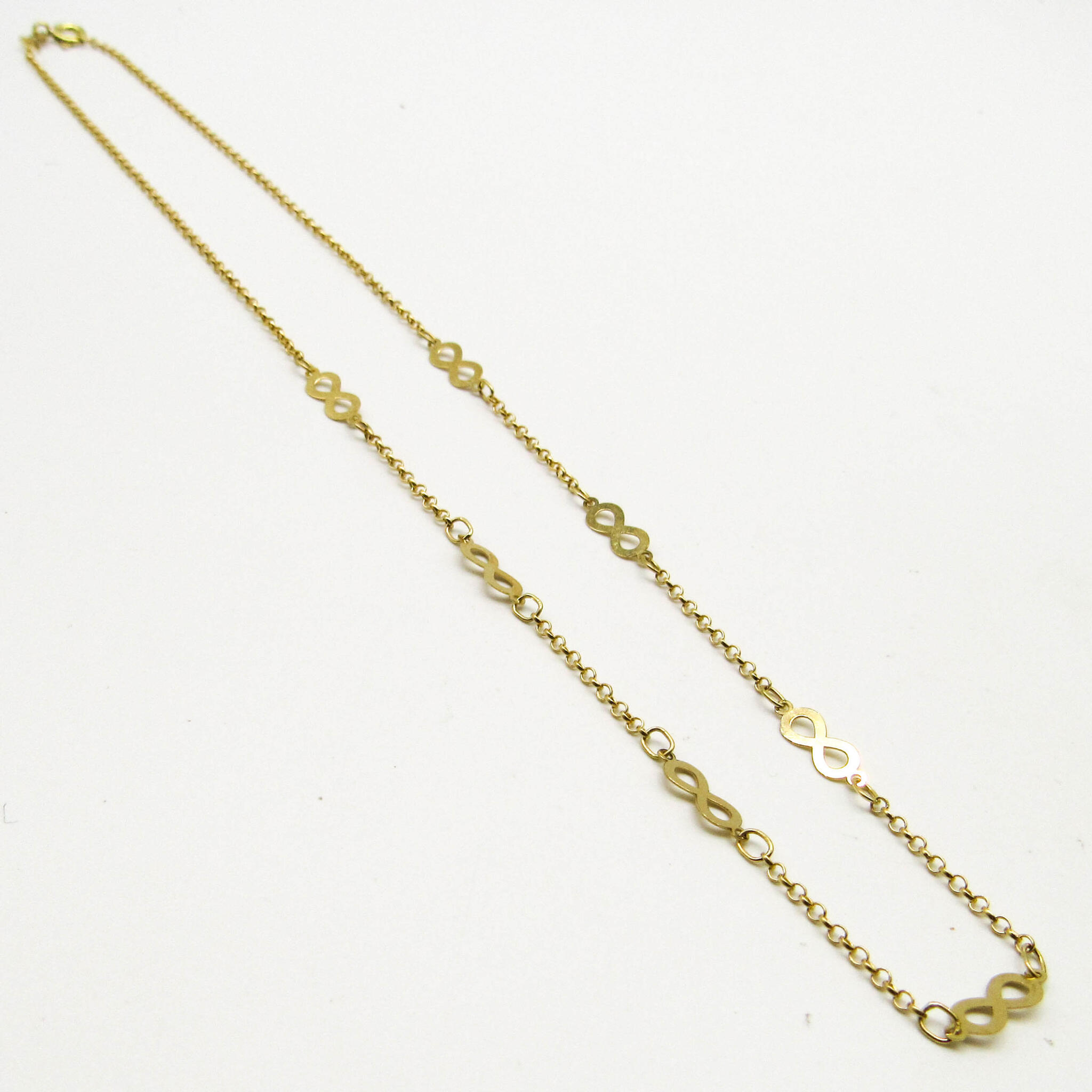 COLLAR INFINITOS *7 40CM /O.AMARILLO