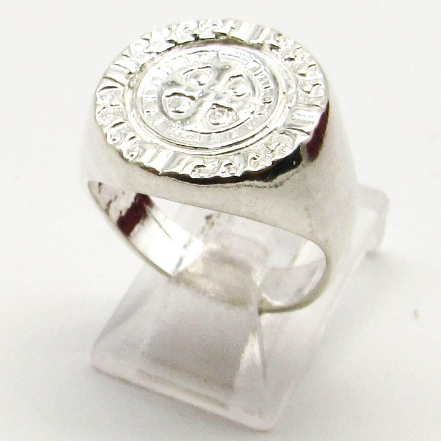 ANILLO SAN BENITO /PLATA