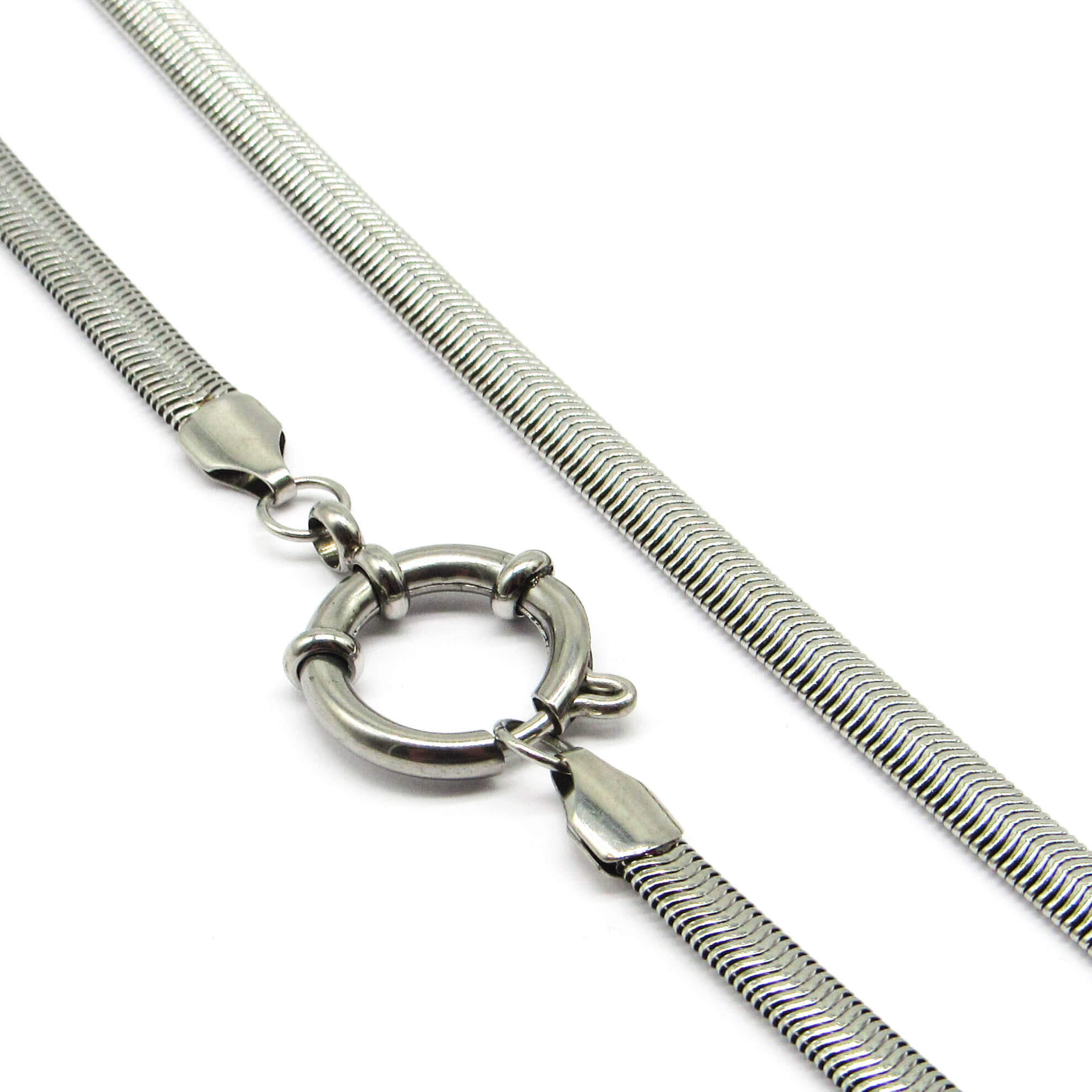 COLLAR FLEX 45CM MARINERO/ACERO