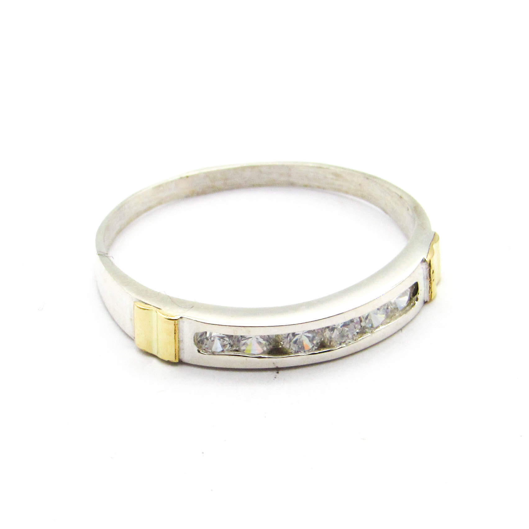 ANILLO 1/2 SINFIN /PLATA Y ORO