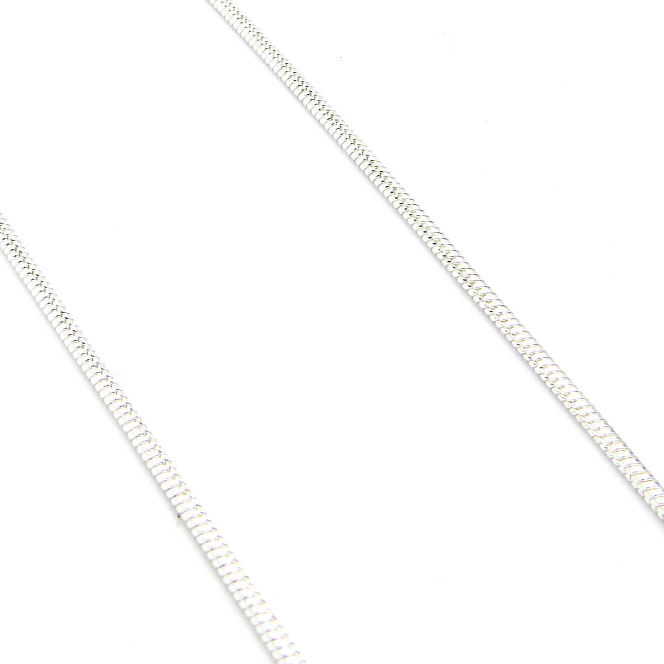 CADENA CLAPTON 50CM / ACERO BLANCO