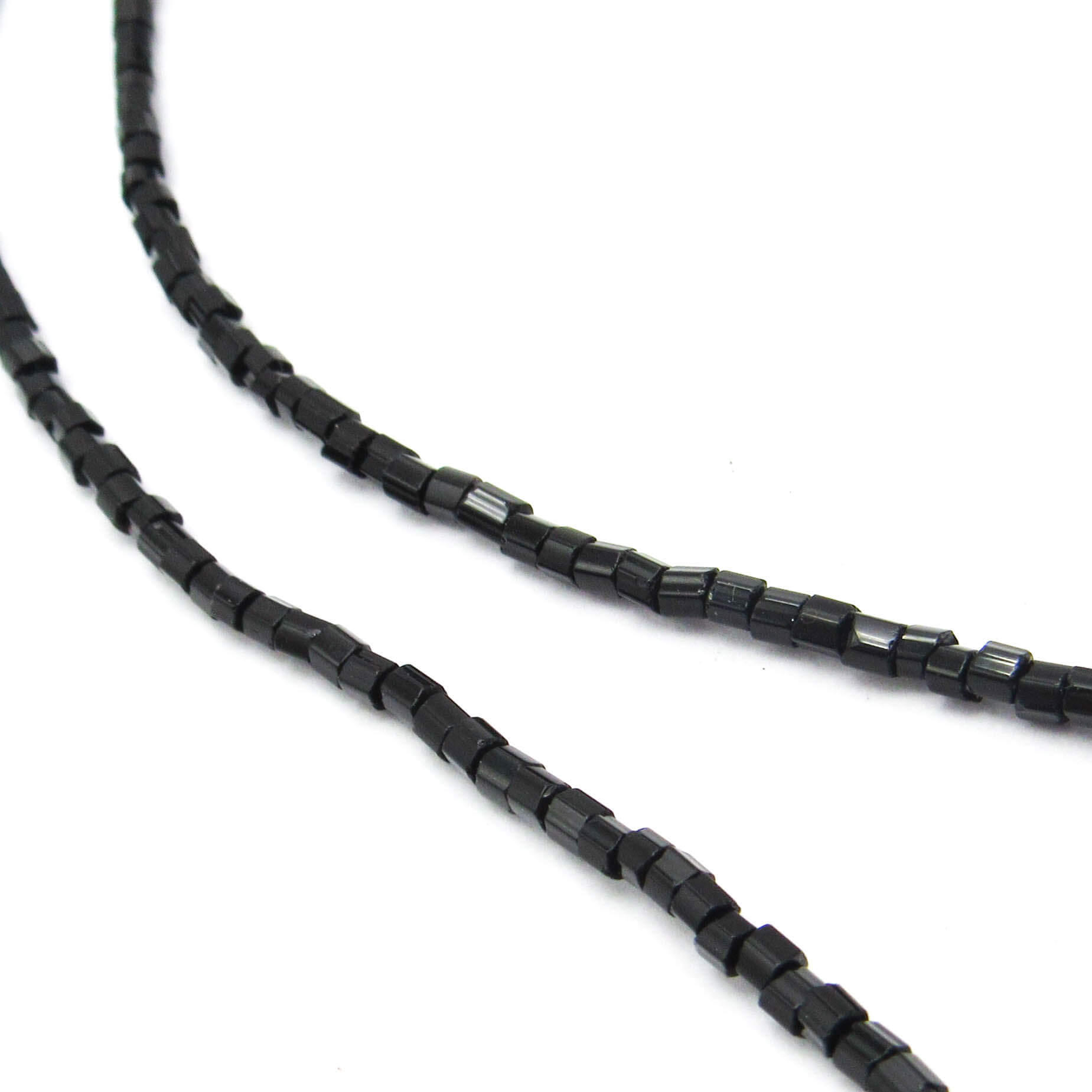 COLLAR CANUTILLOS 40CM / PLATA