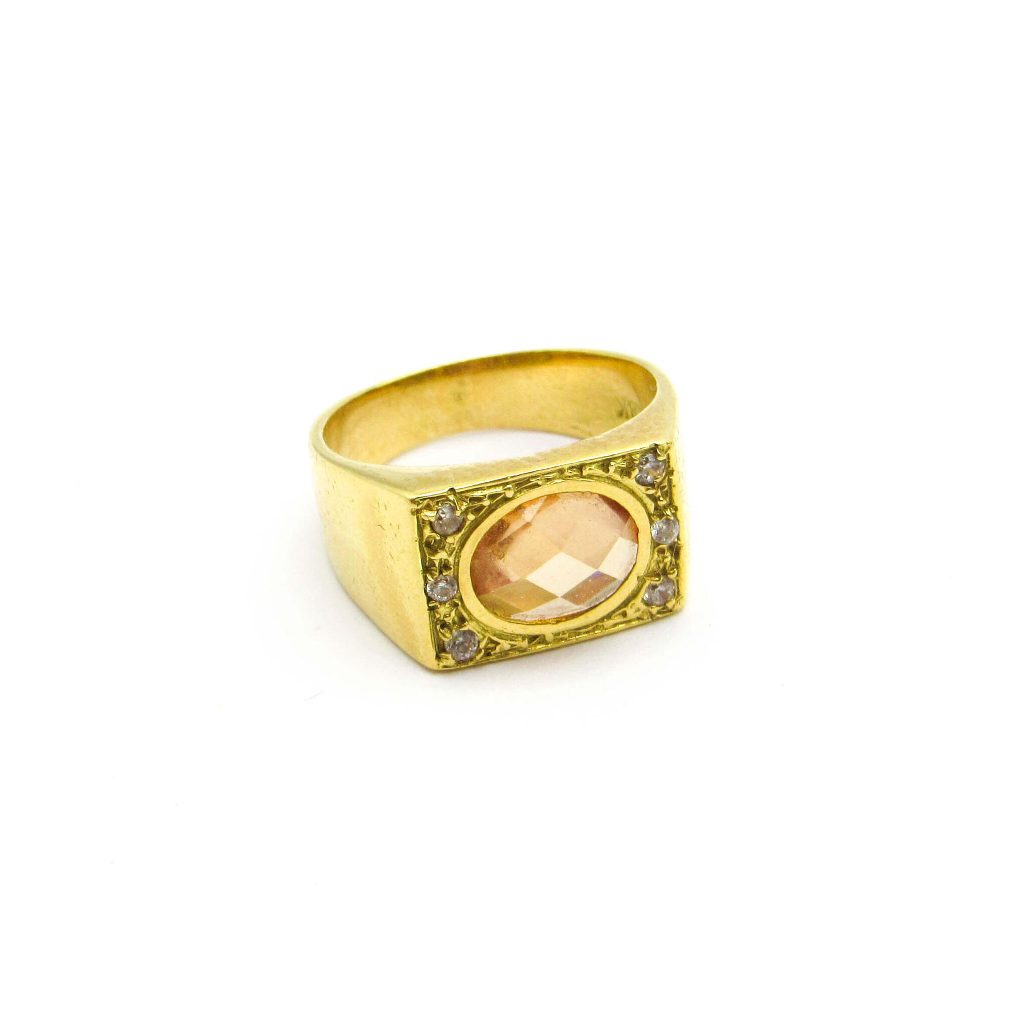 ANILLO CUBICS,TOPACIO /O.AMARILLO