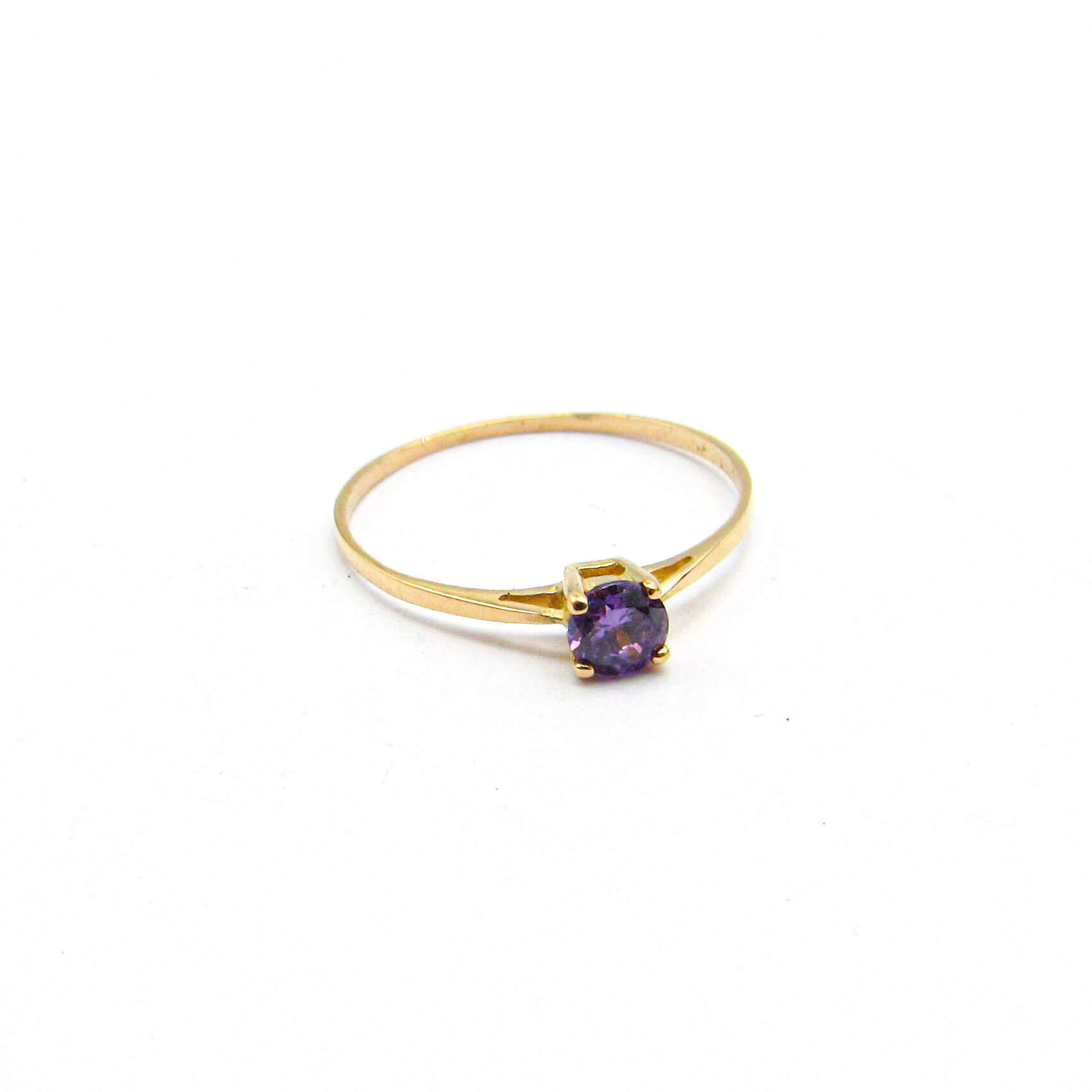 ANILLO CINTILLO SOLITARIO 3538 /O.ROJO