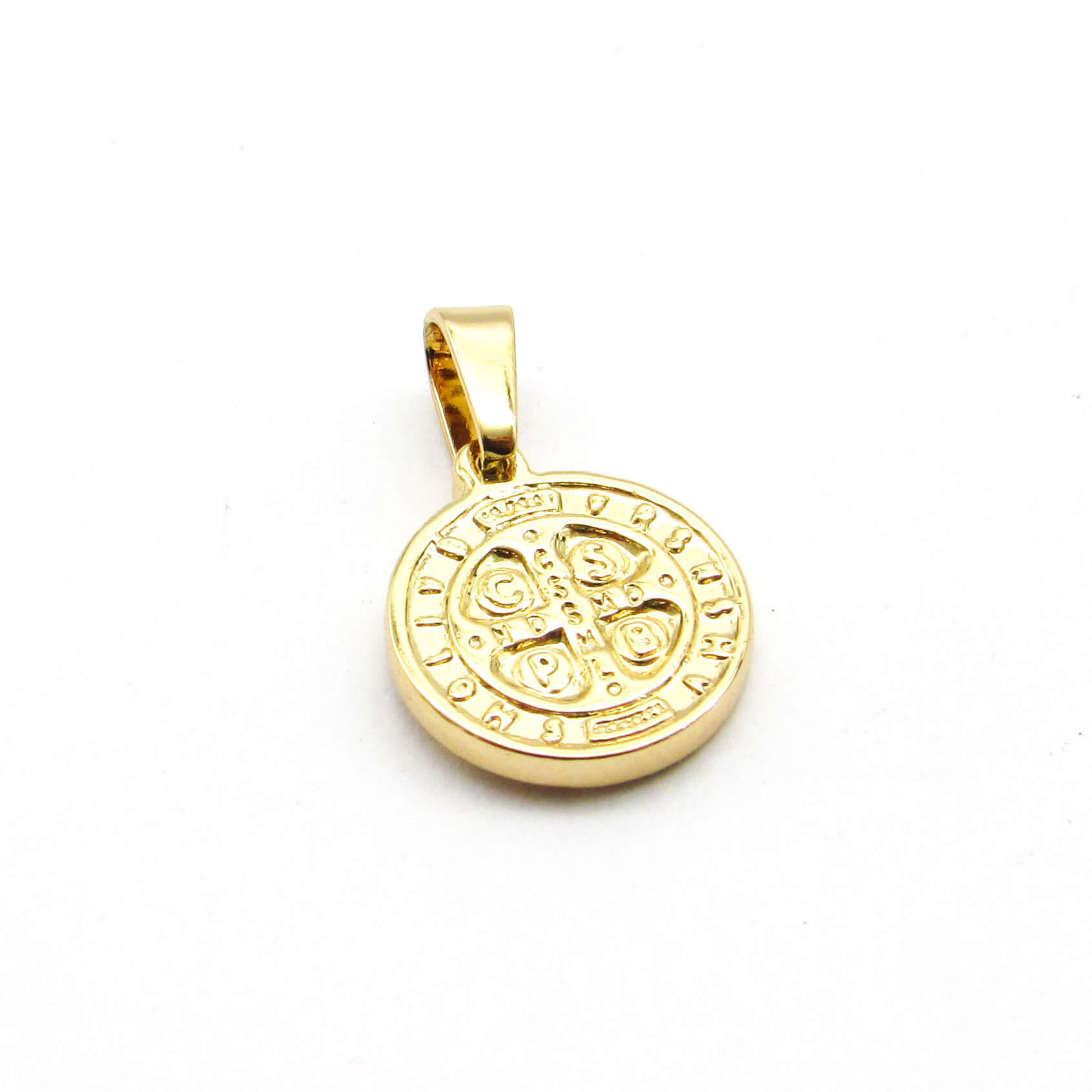 DIJE SAN BENITO MINI / DORADO
