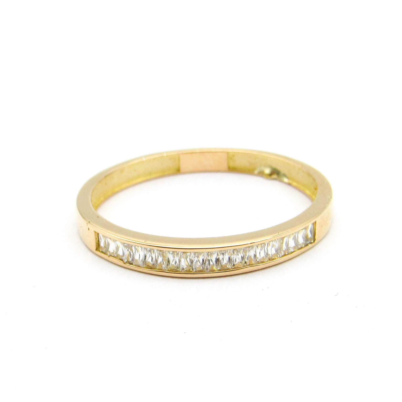 ANILLO 1/2 SINFIN BAGUETTES 3732 /O.ROJO