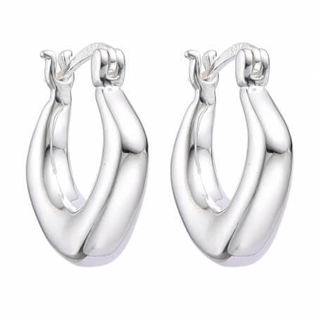 ARO ARGOLLA CUADRADO 16MM / PLATA