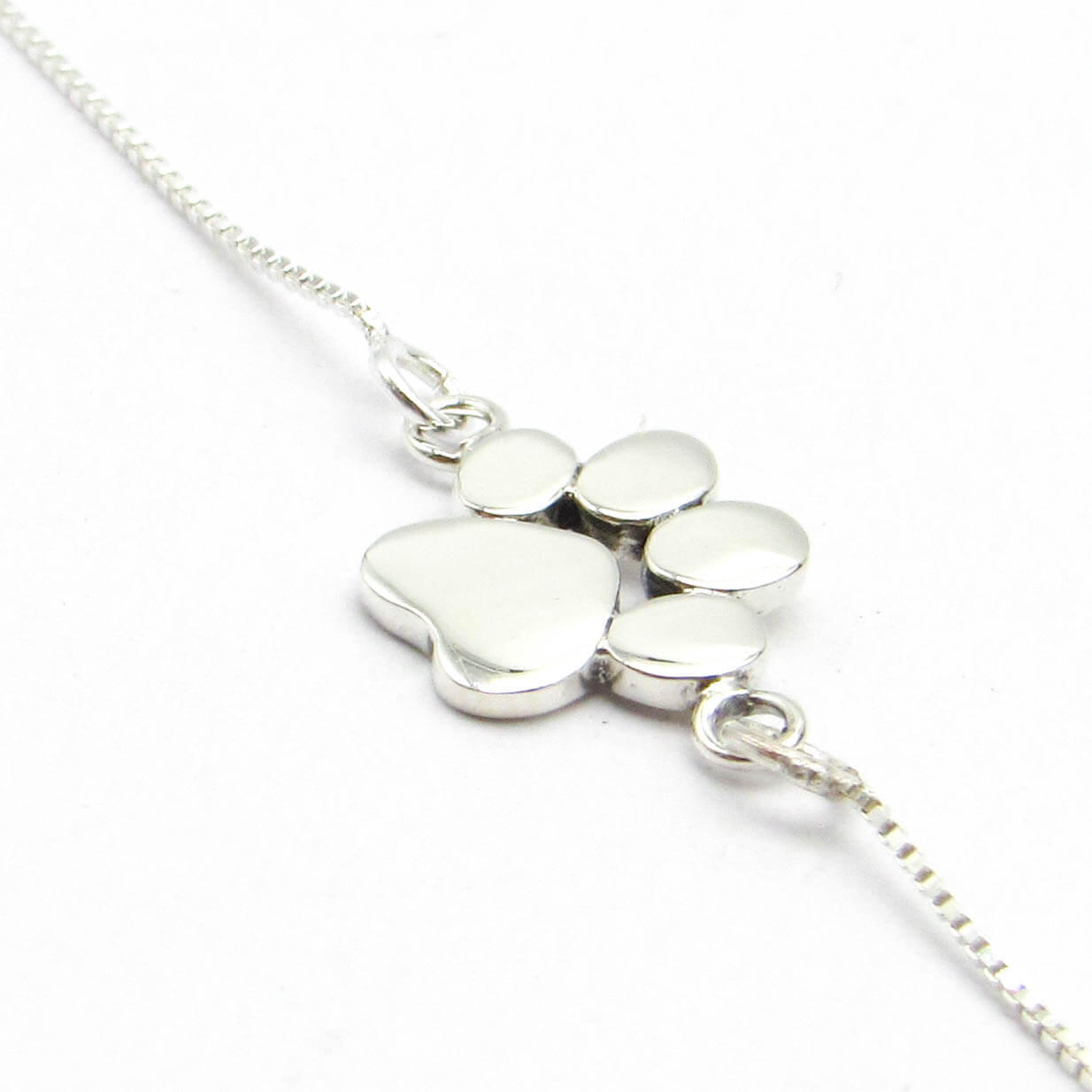 PULSERA HUELLA DE PERRO / PLATA 