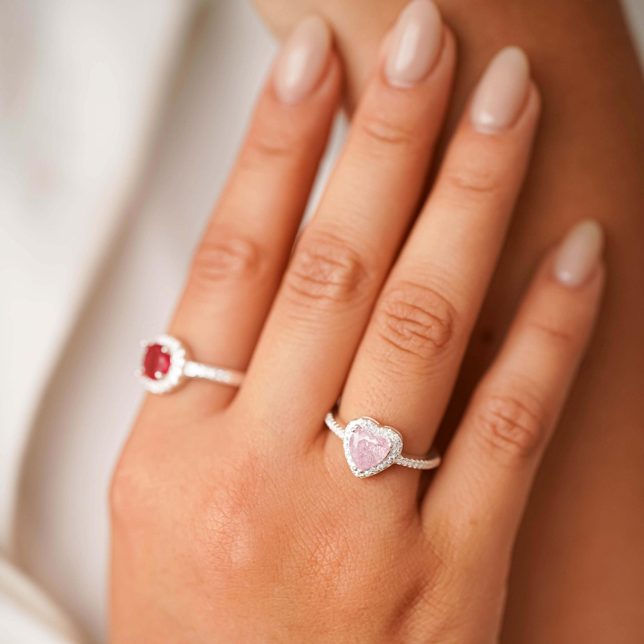 Anillo de Corazón / PLATA