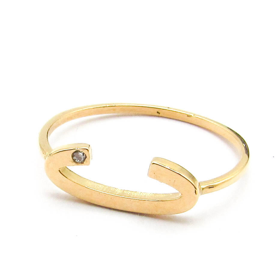 ANILLO INICIAL CUBIC 3710 /O.ROJO