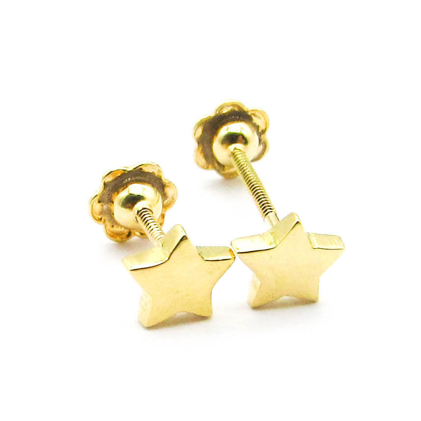 AROS ESTRELLA 6MM /O.AMARILLO