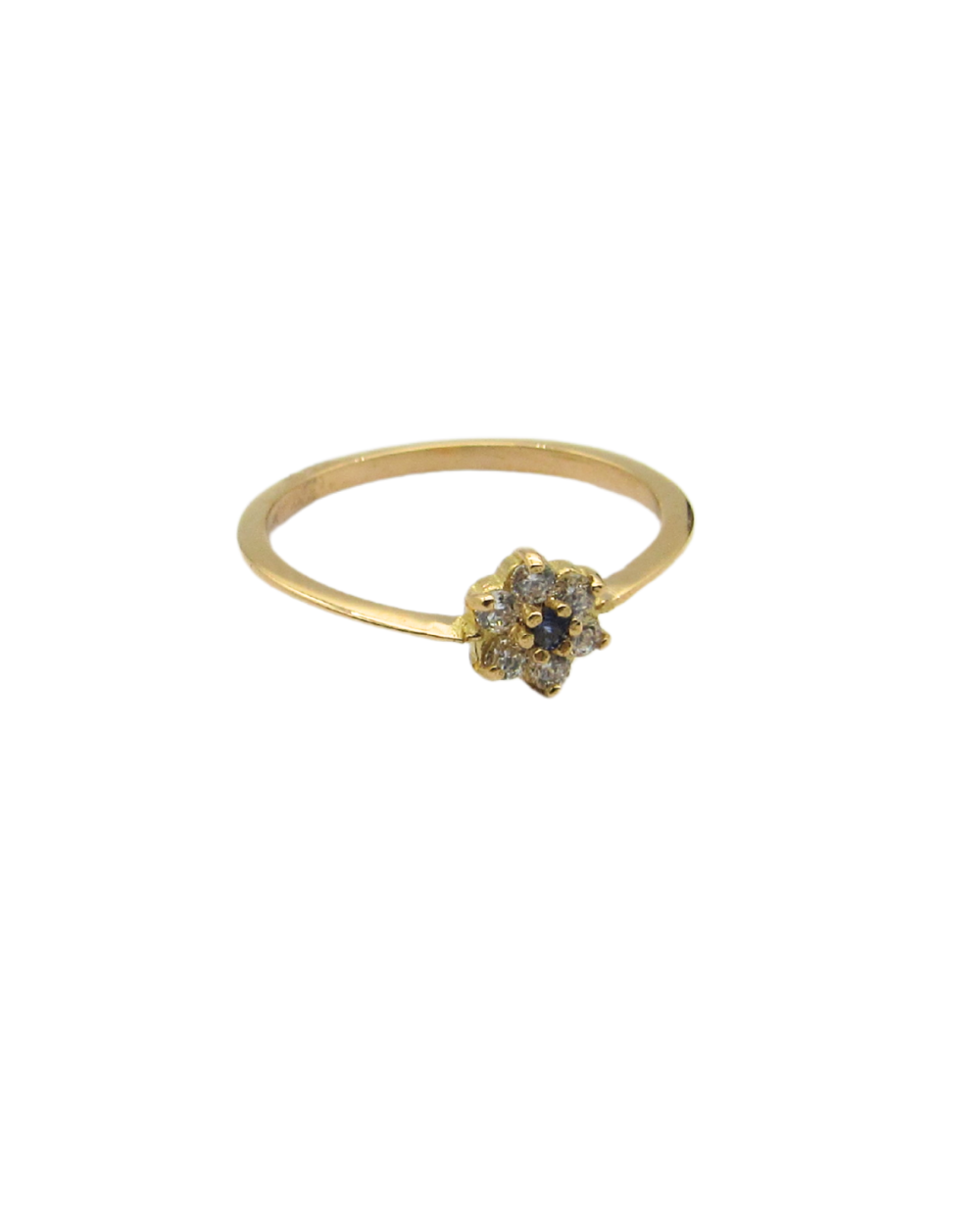 ANILLO CENTRO ROSETA CUBICS COMBINADOS 3510 /O.ROJO