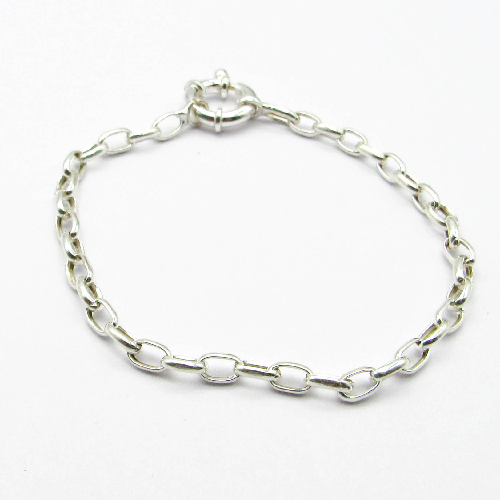 PULSERA OVALOS 6020 MARINERO /PLATA