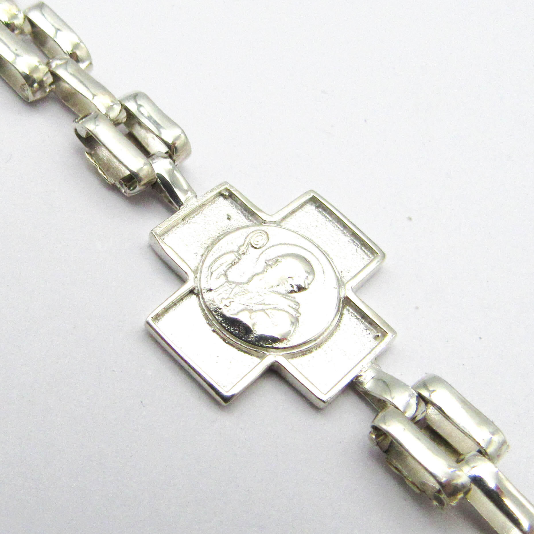 PULSERA PANTHER CRUZ SAN BENITO /PLATA Y ORO