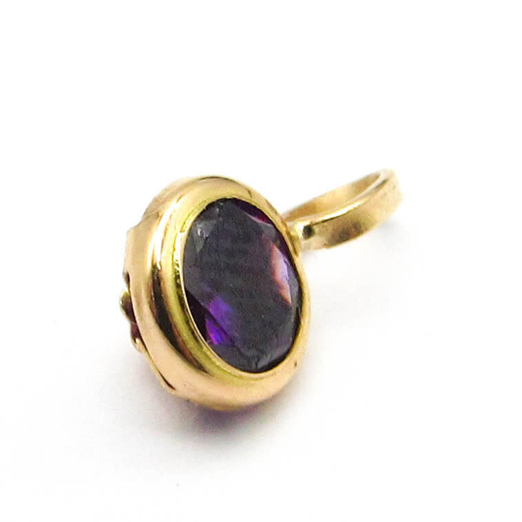 DIJE CUBIC 6MM /O.ROJO