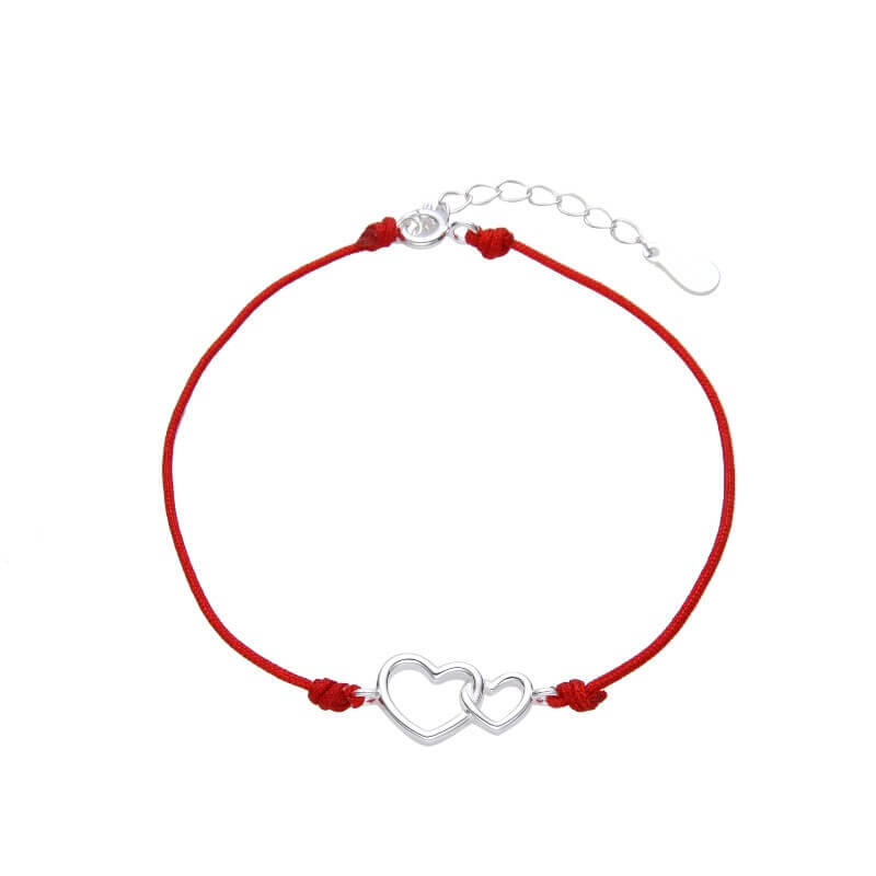 PULSERA CORAZONES / PLATA